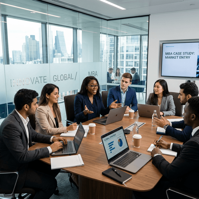 MBA Program Overview Dashboard